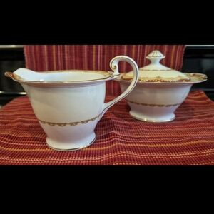 Ransom Rare White and Gold Serveware Set